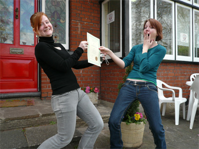 Certificates awarded - June 2008