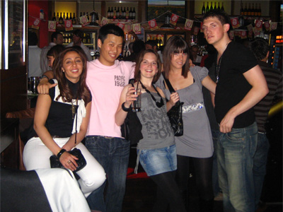 At a local club - May 2008