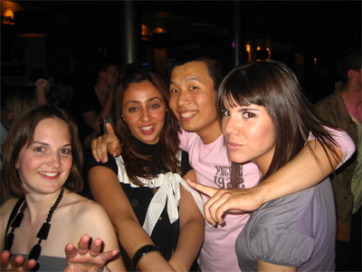 At a local club - May 2008