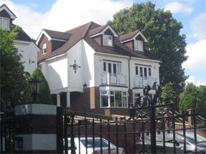 Example of host family house