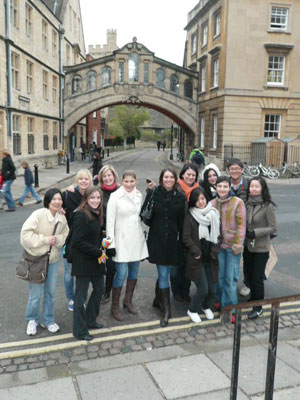 Nov 08 - Oxford University trips