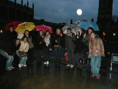 Nov 08 - Oxford University trips