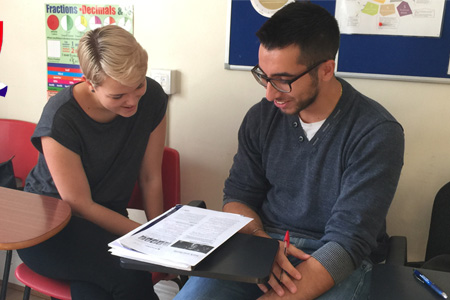 Students at Purley Language College